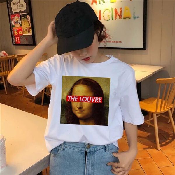 mona lisa t shirt tshirt fashion female tee shirts hip hop t shirt casual harajuku 90s streetwear printed women korean, White
mona lisa t shirt tshirt fashion female tee shirts hip hop t shirt casual harajuku 90s streetwear printed women korean, White