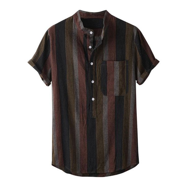 men's clothing vintage ethnic printed turn down collar strip printed fashion stand collar short sleeve loose shirts blouse 7.29, White;black
men's clothing vintage ethnic printed turn down collar strip printed fashion stand collar short sleeve loose shirts blouse 7.29, White;black