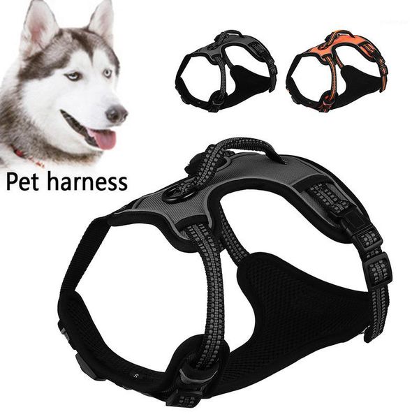 pet dog harness oxford reflective home outdoor travel adjustable puppy vest padded for large medium small dogs1
pet dog harness oxford reflective home outdoor travel adjustable puppy vest padded for large medium small dogs1