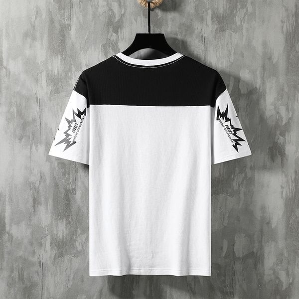 2021 new 100% cotton shirts homme male short sleeve letter funny summer t beautiful fashion shirt k328 xm5c, White;black
2021 new 100% cotton shirts homme male short sleeve letter funny summer t beautiful fashion shirt k328 xm5c, White;black