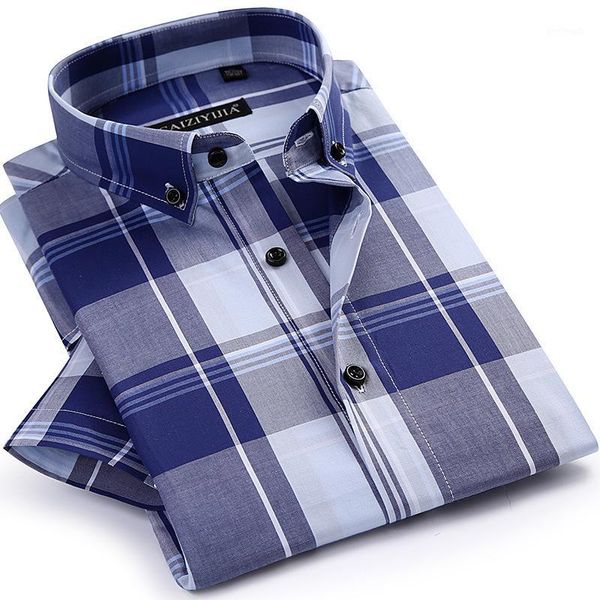 men's casual shirts 100% cotton men's summer thin soft short sleeve plaid shirt breathable button-down collar classic shir, White;black
men's casual shirts 100% cotton men's summer thin soft short sleeve plaid shirt breathable button-down collar classic shir, White;black
