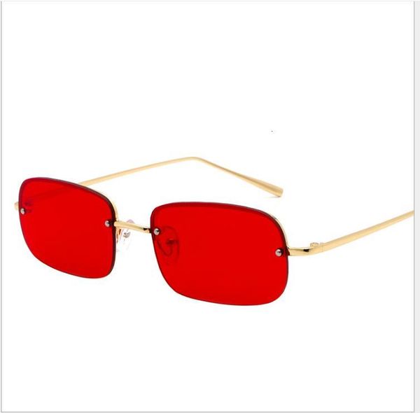 fashion sunglasses small rectangular metal half frame glasses
fashion sunglasses small rectangular metal half frame glasses