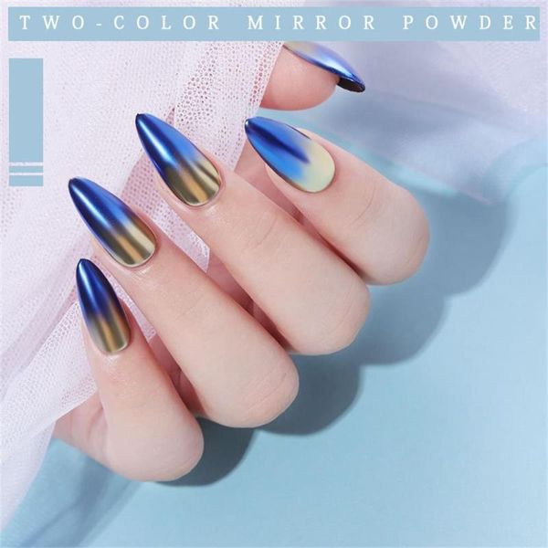 nail glitter 1box magic mirror powder double color solid chameleon shining chrome decoration polish gift diy art decor, Silver;gold
nail glitter 1box magic mirror powder double color solid chameleon shining chrome decoration polish gift diy art decor, Silver;gold