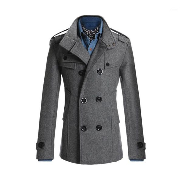 woolen coat mens stand collar double breasted pockets male winter overcoat 5 colors thick jackets trench coat1, Black
woolen coat mens stand collar double breasted pockets male winter overcoat 5 colors thick jackets trench coat1, Black