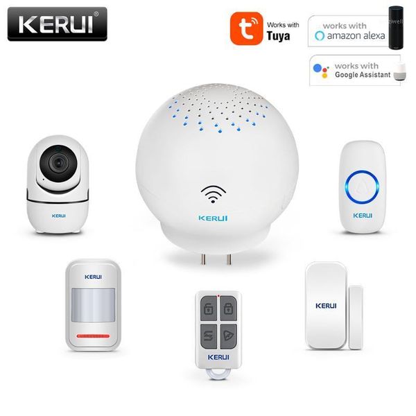 kerui tuya wifi multifunctional gateway security alarm system wifi doorbell notification alert intelligent control1
kerui tuya wifi multifunctional gateway security alarm system wifi doorbell notification alert intelligent control1