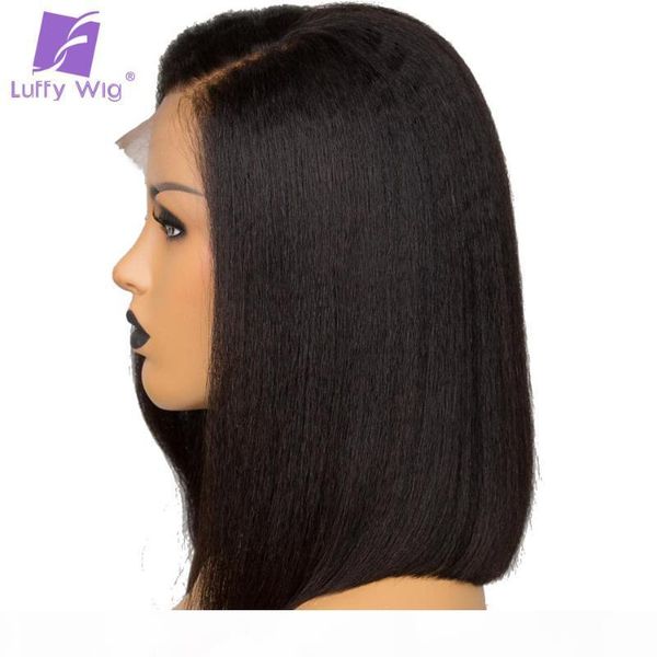 luffyhair 5x5 silk base scalp wigs for women brazilian glueless yaki straight human hair short bob wigs, Black;brown
luffyhair 5x5 silk base scalp wigs for women brazilian glueless yaki straight human hair short bob wigs, Black;brown