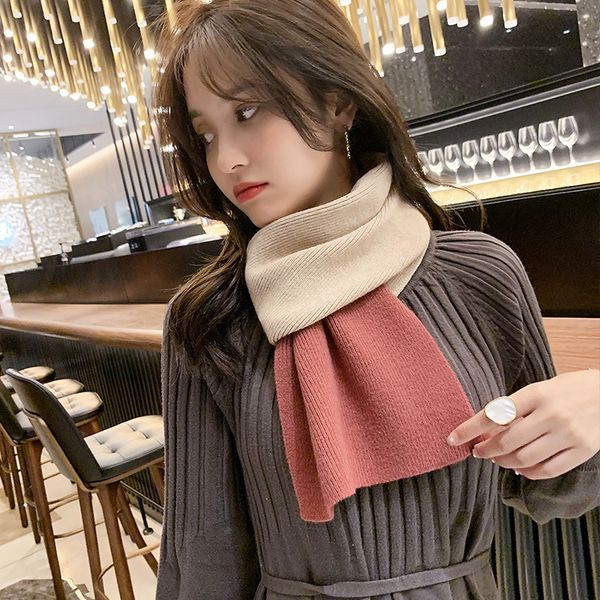 scarf women's winter brand long thickened cashmere imitation student wool shawl knitted couple's bib klwe, Blue;gray
scarf women's winter brand long thickened cashmere imitation student wool shawl knitted couple's bib klwe, Blue;gray