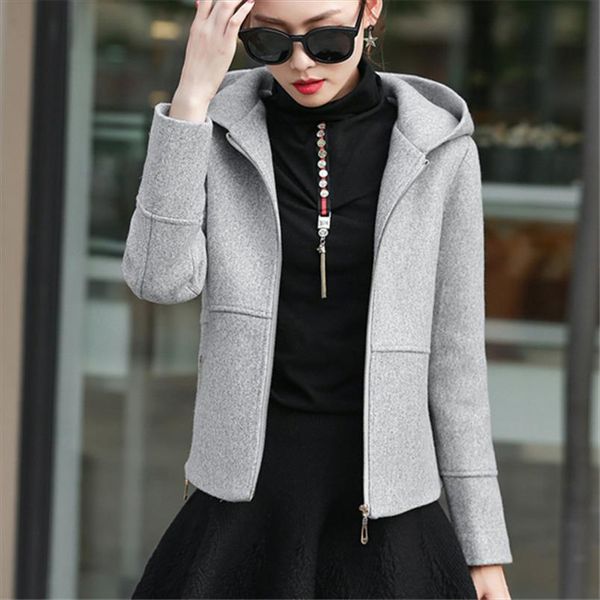 женщины с капюшоном шерстяное пальто 2019 new slim короткие случайные смеси осенью зима пиджак женский пальто 5 цвет плюс размер s xxxl, Black;brown
женщины с капюшоном шерстяное пальто 2019 new slim короткие случайные смеси осенью зима пиджак женский пальто 5 цвет плюс размер s xxxl, Black;brown