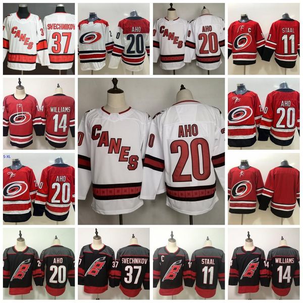carolina hurricanes hockey jersey 20 sebastian aho carolina hurricanes 37 andrei svechnikov 11 staal with c patch 14 justin williams, Black;red
carolina hurricanes hockey jersey 20 sebastian aho carolina hurricanes 37 andrei svechnikov 11 staal with c patch 14 justin williams, Black;red