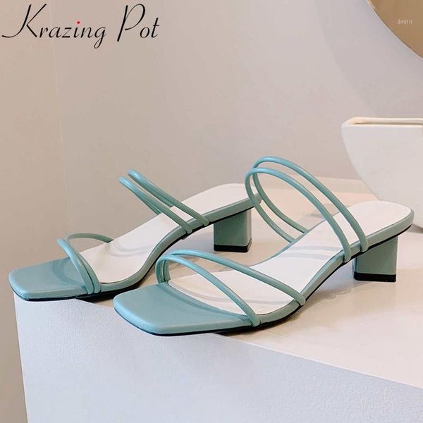 krazing pot new arrival women slip on mules strange med heels peep toe european style young lady fashion summer cozy sandals l321, Black
krazing pot new arrival women slip on mules strange med heels peep toe european style young lady fashion summer cozy sandals l321, Black