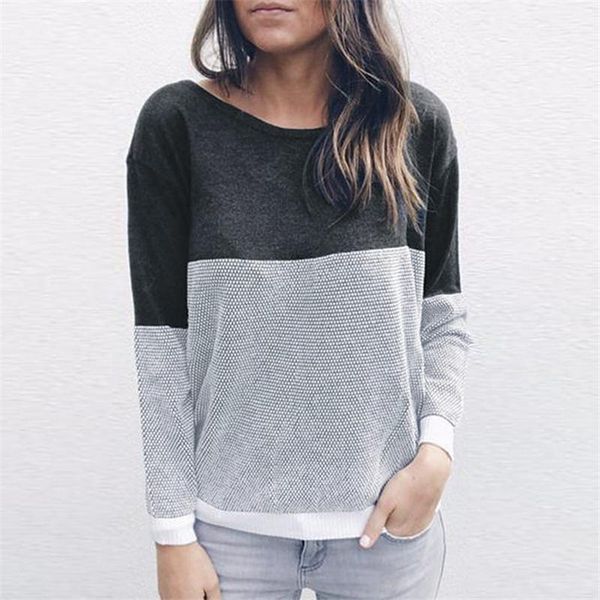 female reversible hollow out knitted sweater pullover backless long sleeve two side wear autumn winter plus size jumper, White;black
female reversible hollow out knitted sweater pullover backless long sleeve two side wear autumn winter plus size jumper, White;black