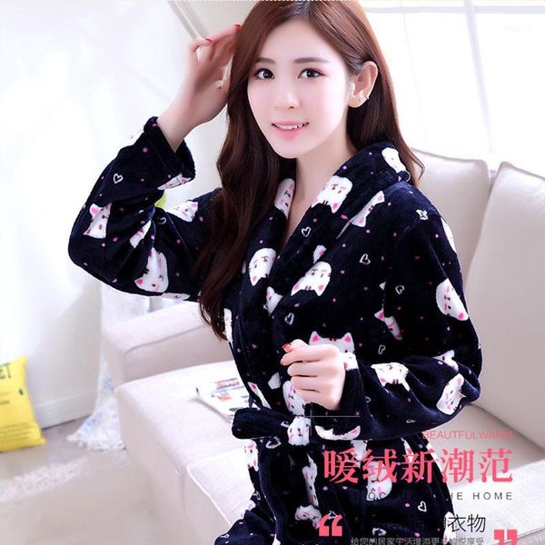 women's sleepwear wholesale- women robe bathrobes female autumn flannel lounge thickening coral fleece long-sleeve nightgrown nightdres, Black;red
women's sleepwear wholesale- women robe bathrobes female autumn flannel lounge thickening coral fleece long-sleeve nightgrown nightdres, Black;red