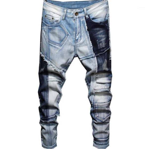 moruancle men's casual cargo jeans pants patchwork distressed denim trousers stretchy washed blue tactical jeans1
moruancle men's casual cargo jeans pants patchwork distressed denim trousers stretchy washed blue tactical jeans1