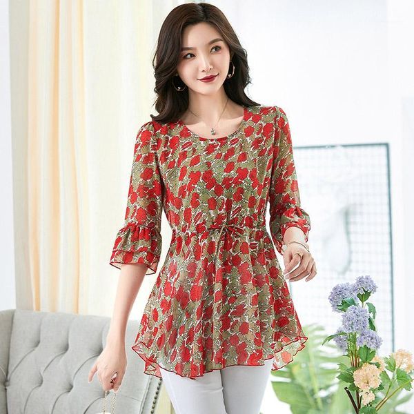 plus size7xl fashionable women chiffon blousees vintage korean floral chiffon shirt blouse women camisas mujer lz3001, White
plus size7xl fashionable women chiffon blousees vintage korean floral chiffon shirt blouse women camisas mujer lz3001, White