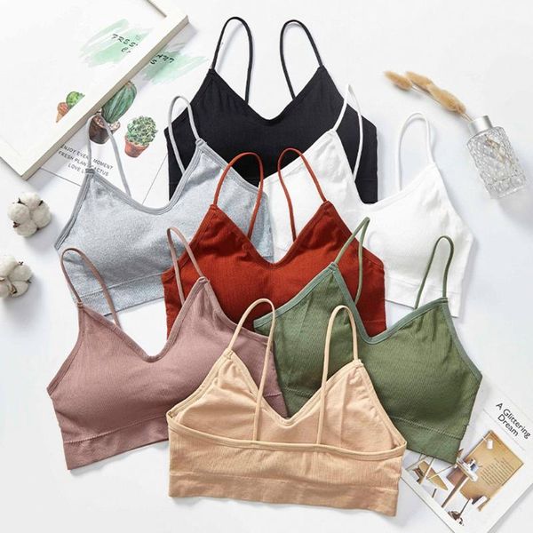 camisoles & tanks women crop seamless underwear female u back street lingerie sleeveless padded camisole femme, Black;white
camisoles & tanks women crop seamless underwear female u back street lingerie sleeveless padded camisole femme, Black;white