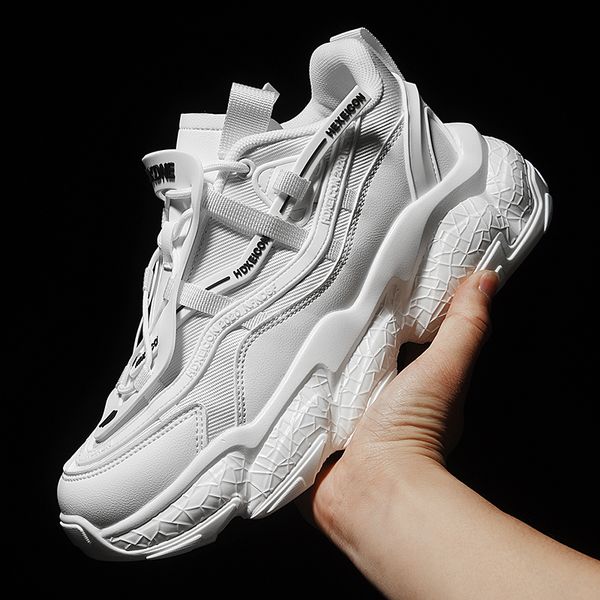 fashion designer brand shoes for men 0021 height increasing chunky sneakers couple men street style dad casual male shoes, Red;white
fashion designer brand shoes for men 0021 height increasing chunky sneakers couple men street style dad casual male shoes, Red;white