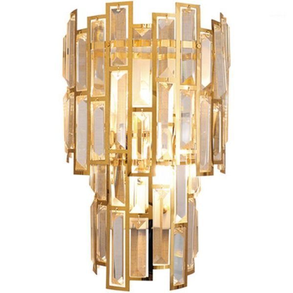 luxury design crystal wall lamps gold wall lamp ac110v 220v luster lamps modern home lighting1
luxury design crystal wall lamps gold wall lamp ac110v 220v luster lamps modern home lighting1