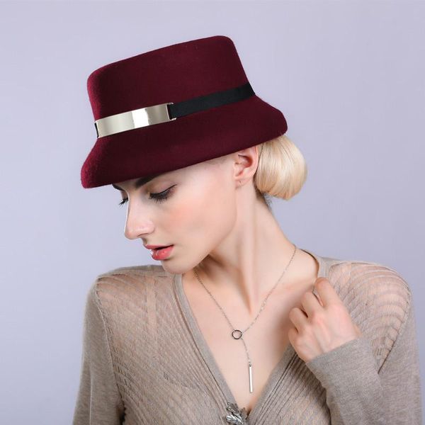 2020 classic ladies beret 100% wool felt cloche hat warmer cap women fedora hat fascinator pillbox hat, Black;white
2020 classic ladies beret 100% wool felt cloche hat warmer cap women fedora hat fascinator pillbox hat, Black;white