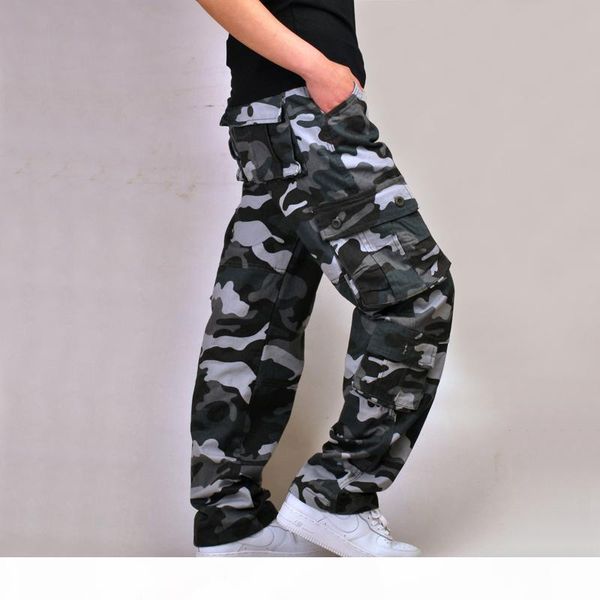 men cargo pants casual men tactical loose casual camouflage pants cotton trousers joggers pantalon homme combat, Black
men cargo pants casual men tactical loose casual camouflage pants cotton trousers joggers pantalon homme combat, Black