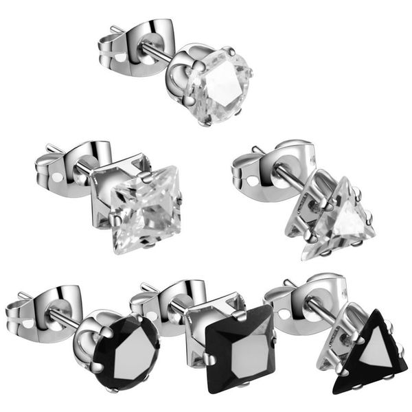 new 12pcs/lot stainless steel crystal ear cartilage helix tragus piercings cz gem stud earrings piercing jewelry for women q sqcfvm, Silver
new 12pcs/lot stainless steel crystal ear cartilage helix tragus piercings cz gem stud earrings piercing jewelry for women q sqcfvm, Silver