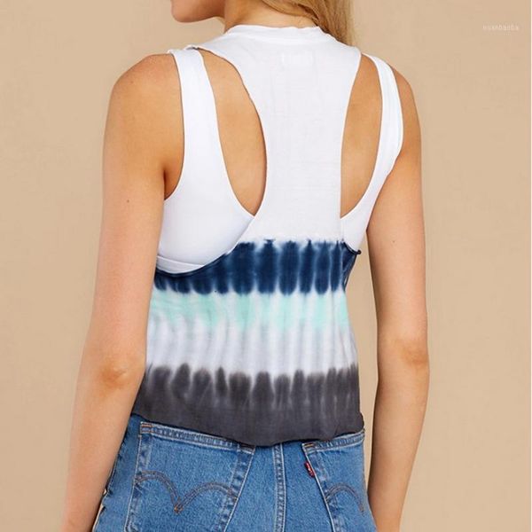 tie-dye tanks blouse summer women color block backless shirts plus size blouse casual blusas femininas1, White
tie-dye tanks blouse summer women color block backless shirts plus size blouse casual blusas femininas1, White