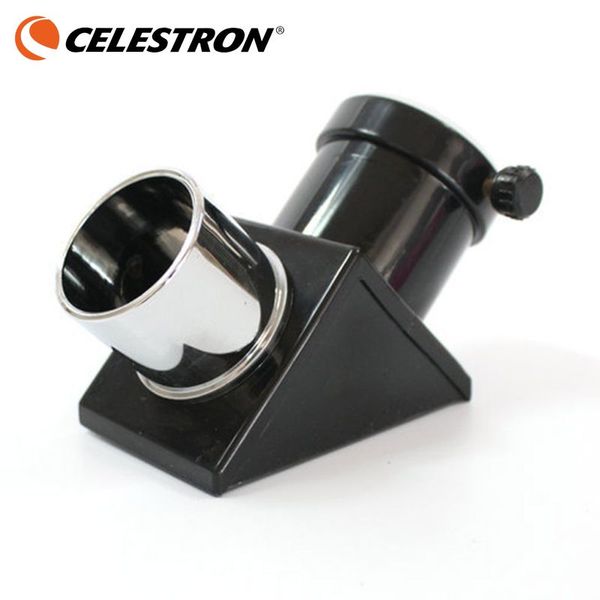 1.25 Inch 90 Degree Diagonal Mirror Adapter For Astronomical Telescopes Eyepiece 37md
