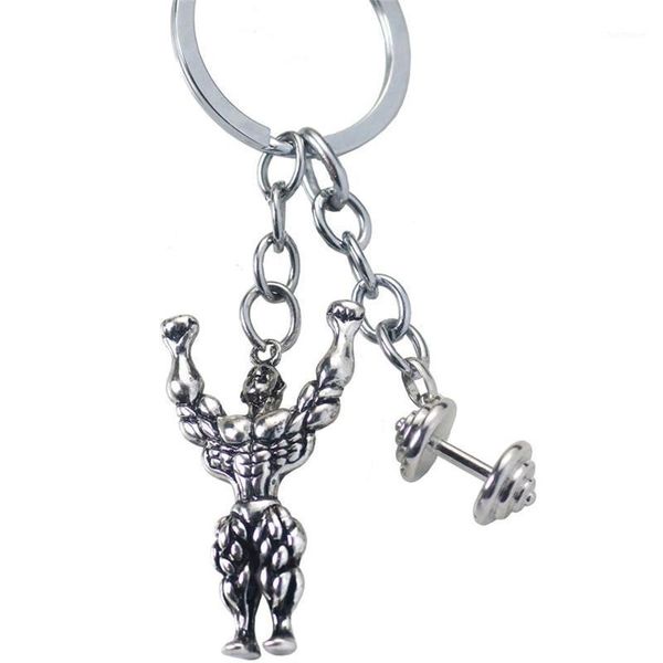 dumbbell fit man keychain crossfit bodybuilding key chains sports fitness motivation jewelry personal trainer gift1, Silver
dumbbell fit man keychain crossfit bodybuilding key chains sports fitness motivation jewelry personal trainer gift1, Silver
