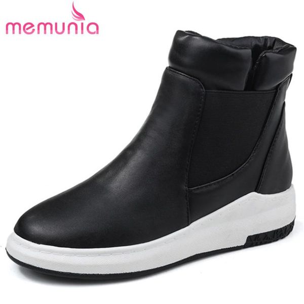 memunia 2020 new arrival women ankle boots pu round toe winter boots mixed colors comfortable casual flat shoes ladies black
memunia 2020 new arrival women ankle boots pu round toe winter boots mixed colors comfortable casual flat shoes ladies black
