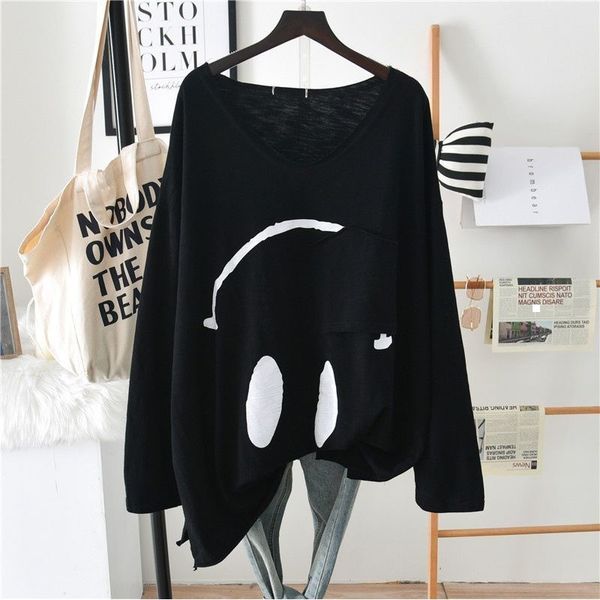 new 2021 elegant dress down in v manga long female fall printed t-shirts fashion streetwear feminine pullover plus size 4xl y440 j98e, White
new 2021 elegant dress down in v manga long female fall printed t-shirts fashion streetwear feminine pullover plus size 4xl y440 j98e, White