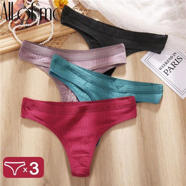women's panties 3pcs/set cotton g-string underpants femme pantys underwear women thongs female intimates lingerie 6 solid colors1, Black;pink
women's panties 3pcs/set cotton g-string underpants femme pantys underwear women thongs female intimates lingerie 6 solid colors1, Black;pink