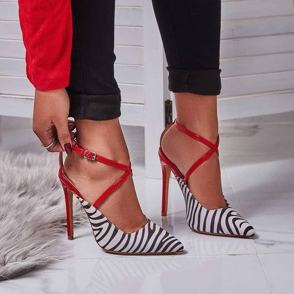 dress shoes women high heels pumps striped pointed toe ladies fashion cross strappy stiletto gladiator party sandals, Black
dress shoes women high heels pumps striped pointed toe ladies fashion cross strappy stiletto gladiator party sandals, Black