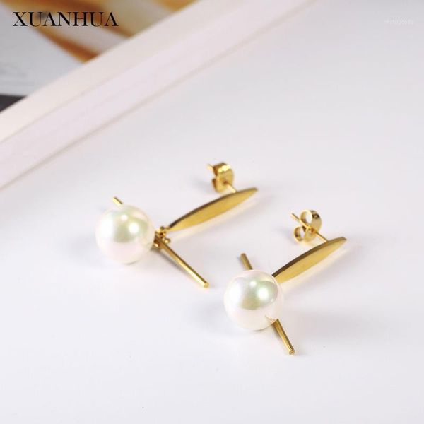 dangle & chandelier xuanhua stainless steel jewelry woman drop earrings 2021 fine bohemia pearl mothers day gift for women1, Silver
dangle & chandelier xuanhua stainless steel jewelry woman drop earrings 2021 fine bohemia pearl mothers day gift for women1, Silver