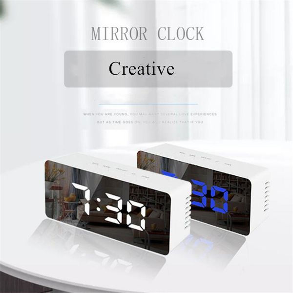 make up mirror table clock large digital alarm light time temperature display led watch for living room bedroom
make up mirror table clock large digital alarm light time temperature display led watch for living room bedroom