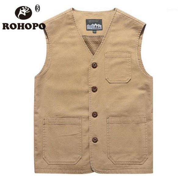 rohopo cotton vest man 2019 6xl 7xl 8xl oversize water washed safari casual sleeveless jacket vneck pockets tooling vest men1, Black;white
rohopo cotton vest man 2019 6xl 7xl 8xl oversize water washed safari casual sleeveless jacket vneck pockets tooling vest men1, Black;white