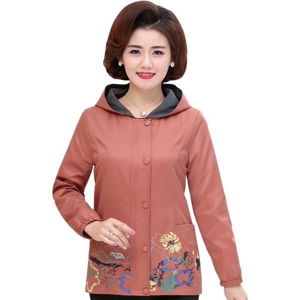 women's jackets 4xl 5xl women short jacket coats autumn long sleeve windbreaker female large size hooded print coat elegant casual outw, Black;brown
women's jackets 4xl 5xl women short jacket coats autumn long sleeve windbreaker female large size hooded print coat elegant casual outw, Black;brown