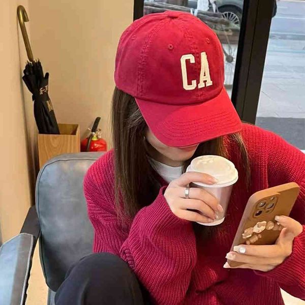 hats caps korean cotton embroidered ca letter soft baseball hat women's fashion brand versatile face small cap, Blue;gray
hats caps korean cotton embroidered ca letter soft baseball hat women's fashion brand versatile face small cap, Blue;gray