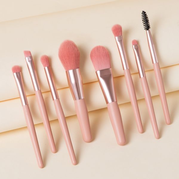 8 pcs/set mini makeup brushes foundation brush eye shadow nose brush matte wooden handle portable soft hair soft hair makeup tool
8 pcs/set mini makeup brushes foundation brush eye shadow nose brush matte wooden handle portable soft hair soft hair makeup tool