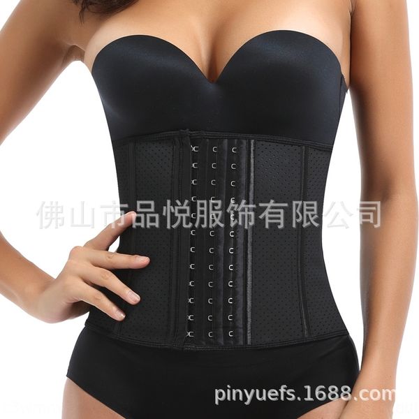 jikt 2018 women sweat enhancing waist training beauty corset shaper trainer sauna suit waist sport vest no999, Black;white
jikt 2018 women sweat enhancing waist training beauty corset shaper trainer sauna suit waist sport vest no999, Black;white