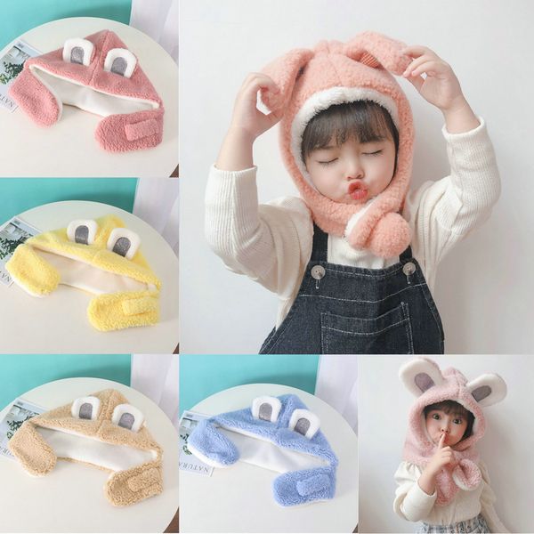 2021 new autumn and winter thermal cap solid color childrens neck thermal cartoon baby rabbit integrated cap, Blue;gray
2021 new autumn and winter thermal cap solid color childrens neck thermal cartoon baby rabbit integrated cap, Blue;gray