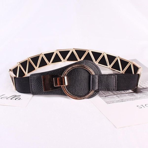 metal triangle decorate fashion women belt elastic elasticity waist seal1, Black;brown
metal triangle decorate fashion women belt elastic elasticity waist seal1, Black;brown