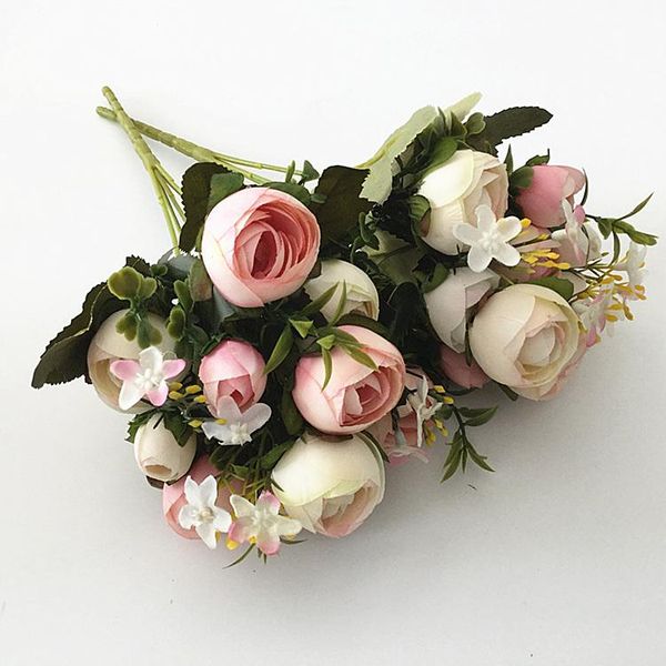 1pc/lot 2020 new artificial silk rose flower bouquet for home furnishing decoration
1pc/lot 2020 new artificial silk rose flower bouquet for home furnishing decoration