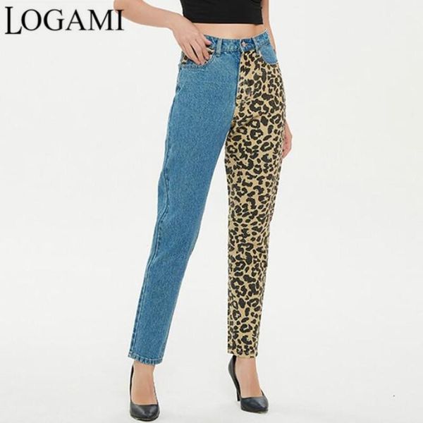 women's jeans logami leopard patchwork for women spring summer straight woman high waist denim pants streetwear, Blue
women's jeans logami leopard patchwork for women spring summer straight woman high waist denim pants streetwear, Blue