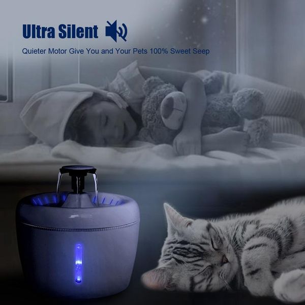 2.5l matic cat fountain water drinking feeder bowl pet dog cat water dispenser mute matic drinking fountain elec wmtnac
2.5l matic cat fountain water drinking feeder bowl pet dog cat water dispenser mute matic drinking fountain elec wmtnac