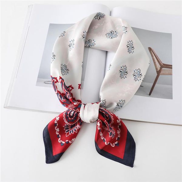 scarves 2021 silk scarf lady hair band print fashion female foulard square bag women bandana neckerchief large hijab accessories, Blue;gray
scarves 2021 silk scarf lady hair band print fashion female foulard square bag women bandana neckerchief large hijab accessories, Blue;gray