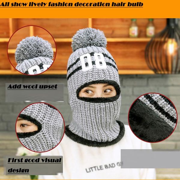 beanie/skull caps women's winter knit ear cap warmer thick soft ski hat beanie lady bonnet skullies beanies chunky knitted rib hats 4.9, Blue;gray
beanie/skull caps women's winter knit ear cap warmer thick soft ski hat beanie lady bonnet skullies beanies chunky knitted rib hats 4.9, Blue;gray