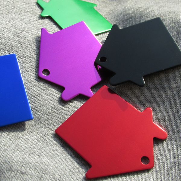 blank 100pcs/lot aluminum house shaped id pet dog anti lost identity tags pendants
blank 100pcs/lot aluminum house shaped id pet dog anti lost identity tags pendants