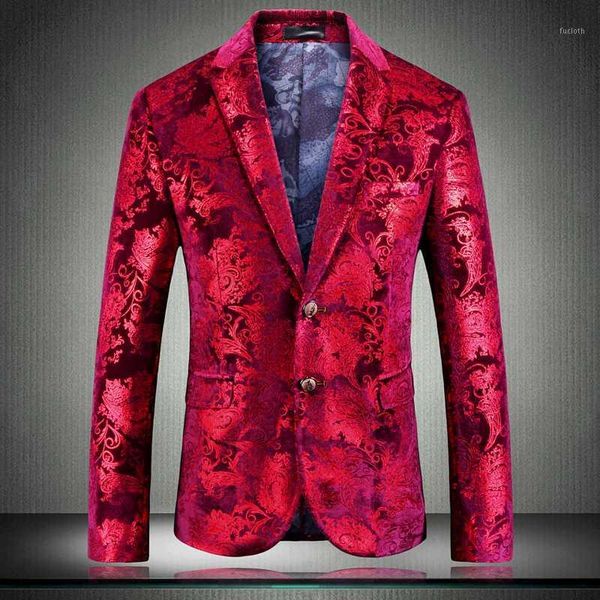 blazer men luxury red gold printed fashion velvet blazer casual suit jacket single breasted men's blazers plus size 5xl1, White;black
blazer men luxury red gold printed fashion velvet blazer casual suit jacket single breasted men's blazers plus size 5xl1, White;black