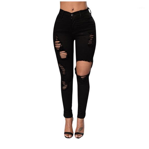 jaycosin fashion high waist big hole trend ladies casual exercise jeans comfortable long pencil pants tight trousers jeans 3161, Blue
jaycosin fashion high waist big hole trend ladies casual exercise jeans comfortable long pencil pants tight trousers jeans 3161, Blue