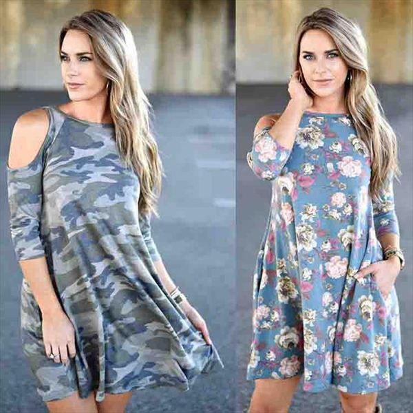 womens casual sundress female beach dress midi off shoulder round neck women loose dress summer 2020 boho floral, Black;gray
womens casual sundress female beach dress midi off shoulder round neck women loose dress summer 2020 boho floral, Black;gray
