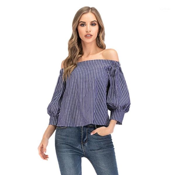 for women full sleeves slash neck off shoulder short tshirt vintage stripe women clothes club party t shirt s1, White
for women full sleeves slash neck off shoulder short tshirt vintage stripe women clothes club party t shirt s1, White